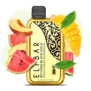 Фото 3 - Elf Bar Black Gold Peach Mango Watermelon.