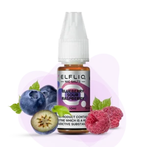 Фото 9 - ELFLIQ Blueberry Sour Raspberry 10мл.